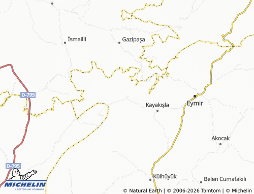 Mappa MICHELIN Küçük Eynelli - ViaMichelin