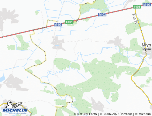 MICHELIN Kyselivka map - ViaMichelin