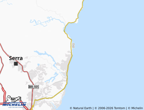 Carte MICHELIN Praia de Capuba - ViaMichelin