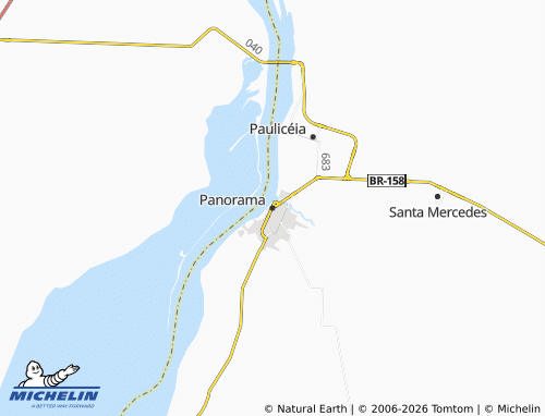 Mapa MICHELIN Panorama - ViaMichelin