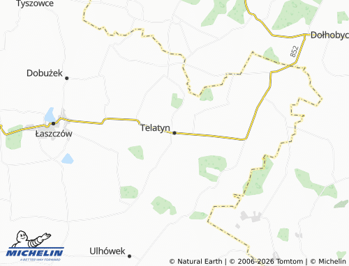 MICHELIN-Landkarte Telatyn - ViaMichelin