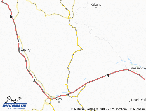 MICHELIN Tōtara Valley map - ViaMichelin