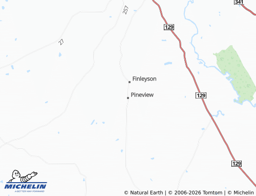 Mapa MICHELIN Pineview - ViaMichelin