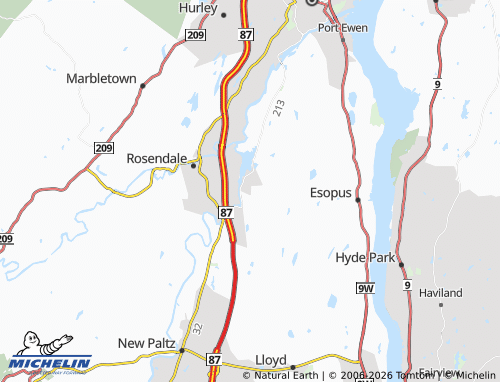 Mapa MICHELIN Rifton - ViaMichelin