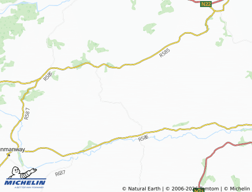 Kaart MICHELIN Castletown - ViaMichelin