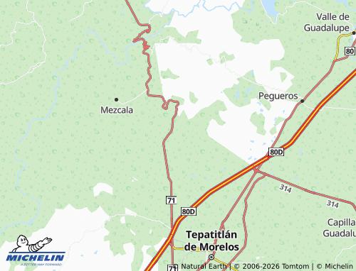Mapa MICHELIN Los Terreros - ViaMichelin