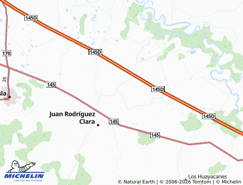 Mapa MICHELIN Colonia Domínguez - ViaMichelin