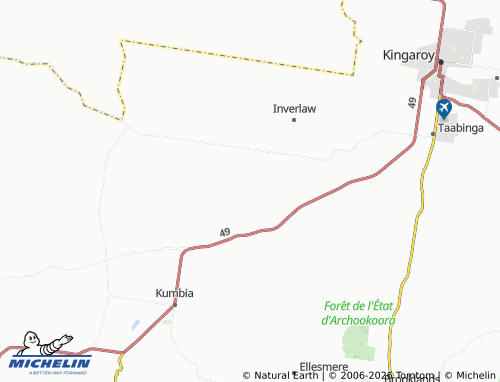 Mappa MICHELIN Benair - ViaMichelin