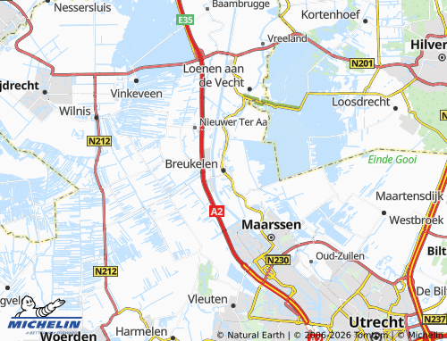 Mappa MICHELIN Breukelen - ViaMichelin