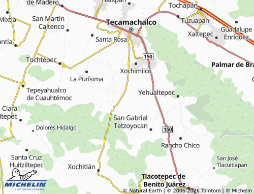 Carte MICHELIN La Laguna - ViaMichelin