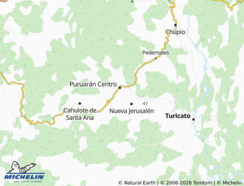 Mapa MICHELIN Los Cerritos - ViaMichelin
