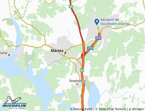 Mappa MICHELIN Brista - ViaMichelin