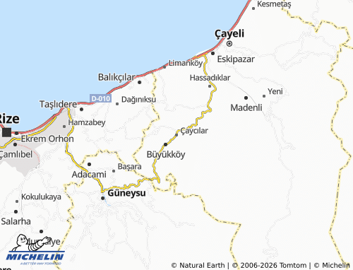 Mappa MICHELIN Çaycılar - ViaMichelin