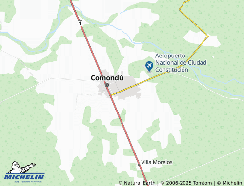 MICHELIN Salomón Sandez map - ViaMichelin
