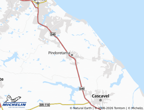 MICHELIN Pindoretama map - ViaMichelin