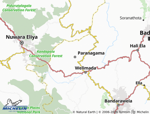 Mappa MICHELIN Paranagama - ViaMichelin
