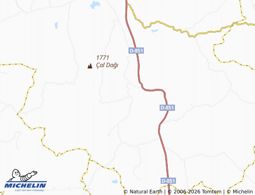 MICHELIN Dökmetaş map - ViaMichelin