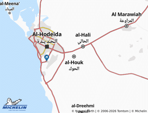 Mapa MICHELIN al-Houk - ViaMichelin