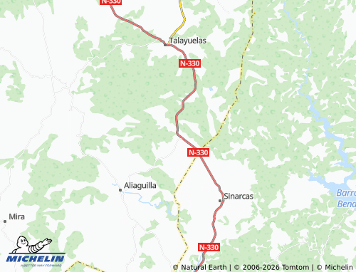 MICHELIN Casillas de Ranera map - ViaMichelin