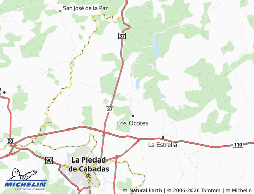 Mapa MICHELIN El Capadero - ViaMichelin