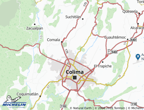 Mappa MICHELIN Solidaridad - ViaMichelin