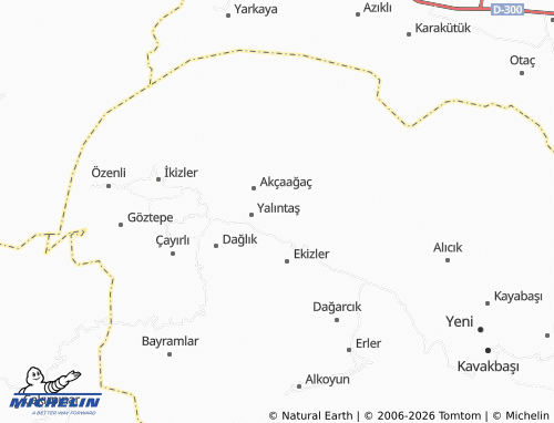 Kaart MICHELIN Bozburun - ViaMichelin