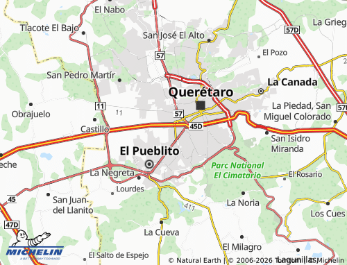 Mapa MICHELIN Las Plazas - ViaMichelin