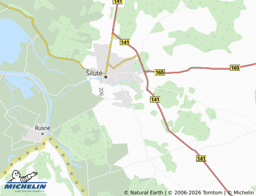 Mappa MICHELIN Pagryniai - ViaMichelin