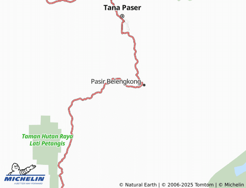 MICHELIN Keresik Bura map - ViaMichelin