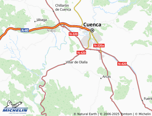 MICHELIN Urbanización las Pernalosas map - ViaMichelin