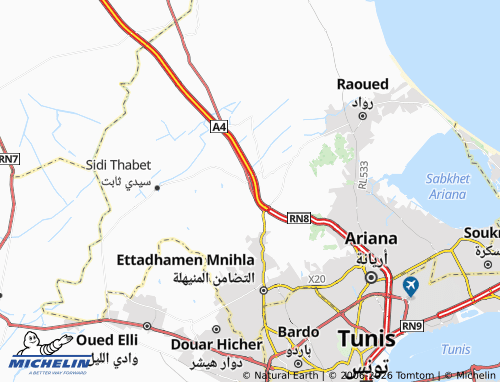 MICHELIN-Landkarte al-Sabalah - ViaMichelin