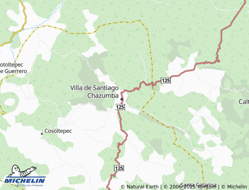 MICHELIN Francisco Villa map - ViaMichelin
