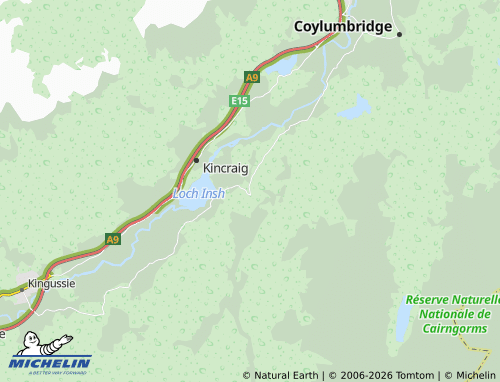 Carte MICHELIN Feshiebridge - ViaMichelin