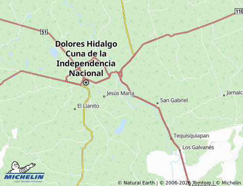 Mappa MICHELIN Cerrito de San Pablo - ViaMichelin