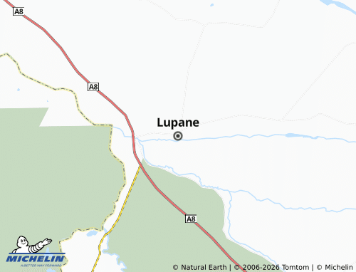 Mappa MICHELIN Lupane - ViaMichelin