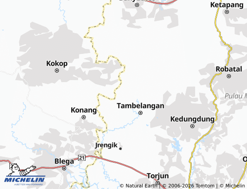 Mapa MICHELIN Barung Gagah - ViaMichelin