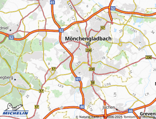 MICHELIN Schrievers map - ViaMichelin