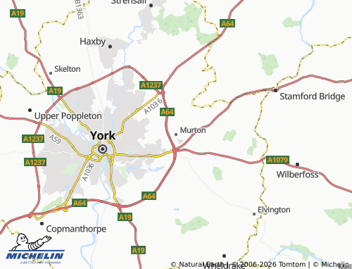 Carte MICHELIN Murton - ViaMichelin