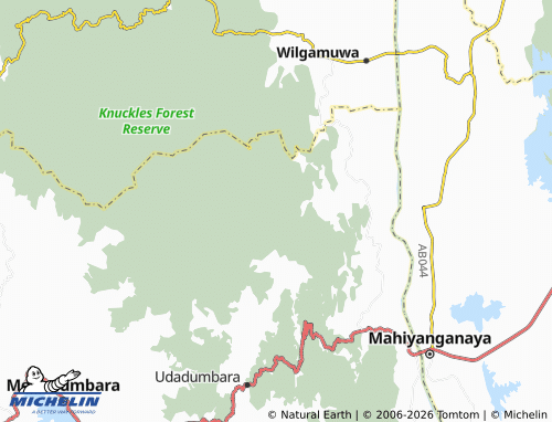 MICHELIN Udagaladebokka map - ViaMichelin