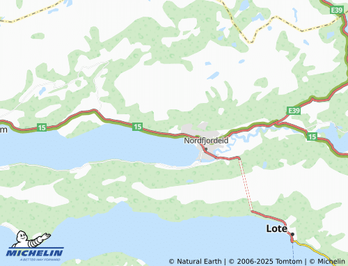 MICHELIN Myklebust map - ViaMichelin