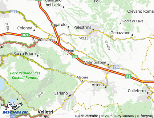 Mappa MICHELIN Colle Spina - ViaMichelin