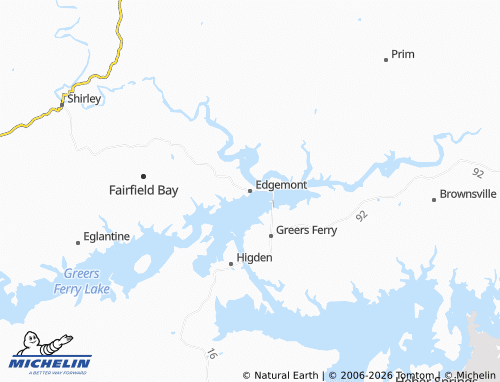 Mappa MICHELIN Edgemont - ViaMichelin