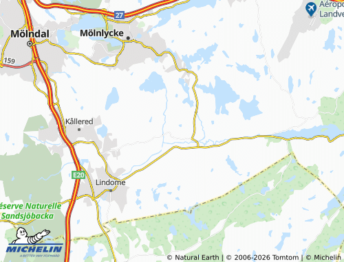 MICHELIN-Landkarte Greggered - ViaMichelin