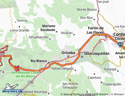 Carte MICHELIN Unión y Progreso - ViaMichelin