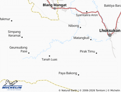 Mapa MICHELIN Alue Panah - ViaMichelin
