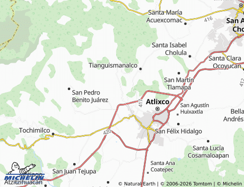 MICHELIN La Joya, Ixtepec map - ViaMichelin