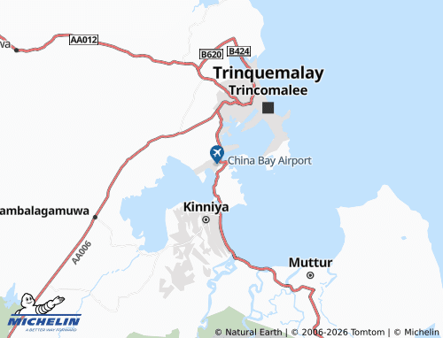 MICHELIN Nachchikuda map - ViaMichelin