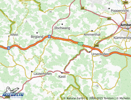 MICHELIN Wolfsfeld map - ViaMichelin