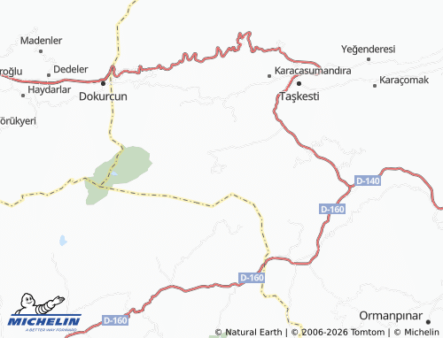 Mappa MICHELIN Çağşak - ViaMichelin