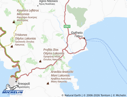 MICHELIN Nea Marathea map - ViaMichelin